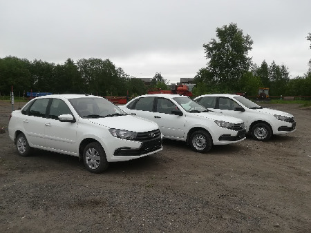 Приобретены новые автомобили